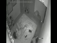 Camera hidden by a crazy dude catches a lonely mature wife masturbating